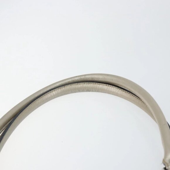 GUCCI GG Implementation Tote Bag Silver 197953 Auth 146574 - Picture 9 of 16